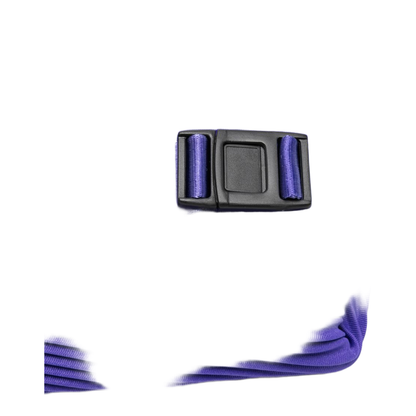 Bias Pleats Polyester Waist Bag - Purple - Image 5