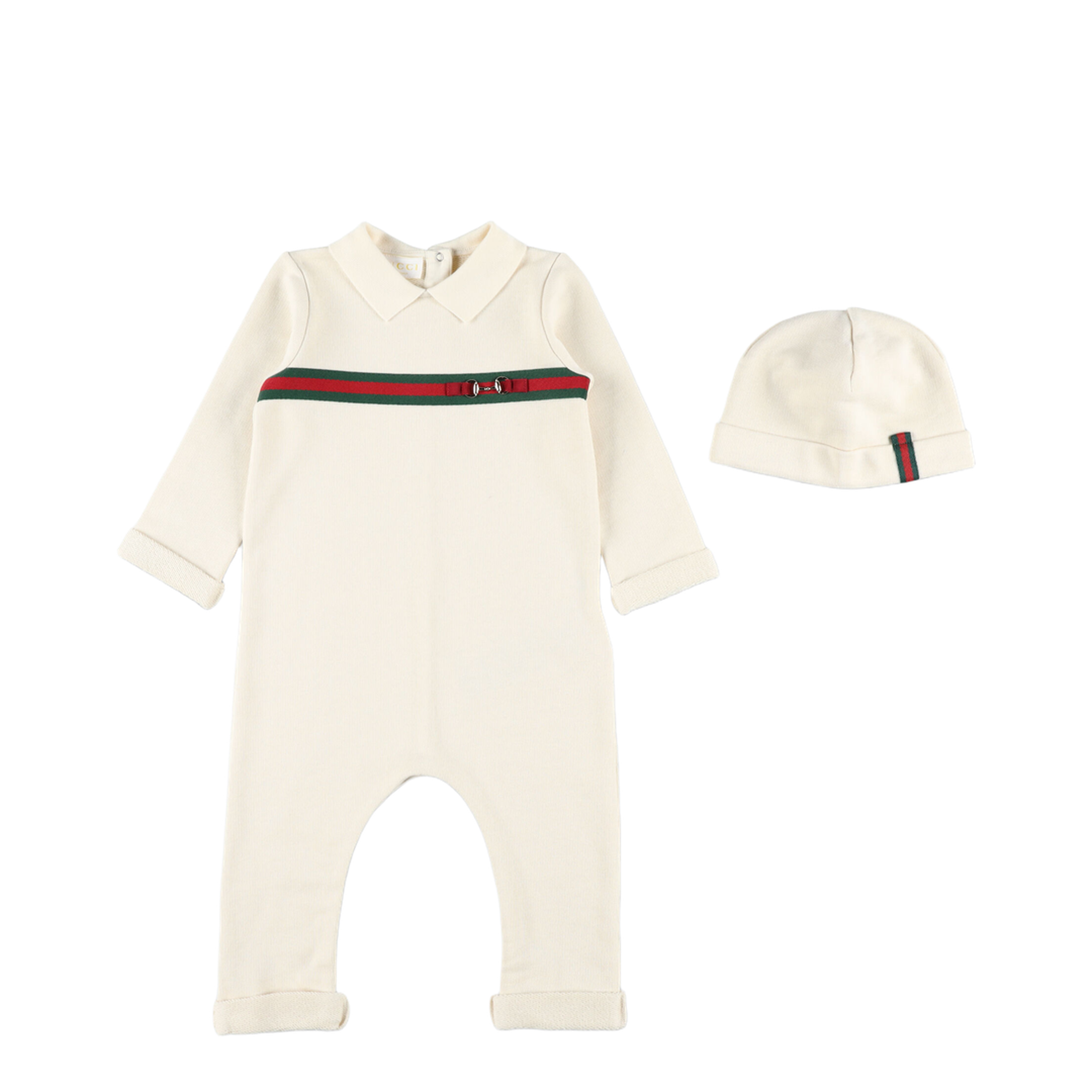 Two-Piece Ivory Set With Bit Detail - Image 1