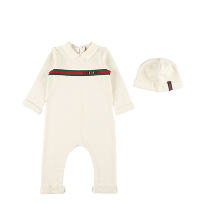 Two-Piece Ivory Set With Bit Detail - Image 1
