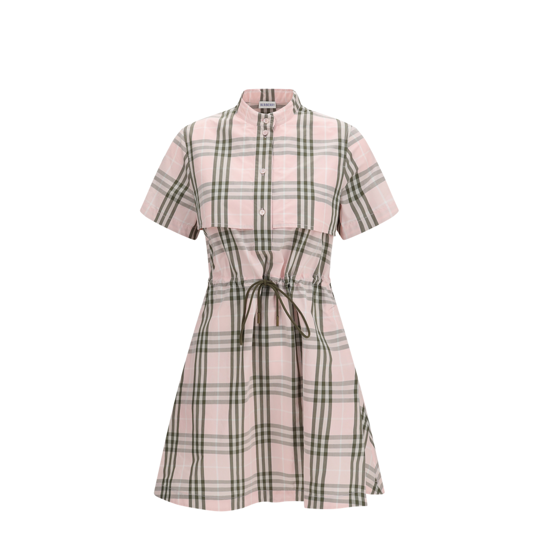 Check Cotton Dress - Image 1
