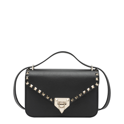 Rockstud Crossbody Bag in Calfskin Leather - Image 1