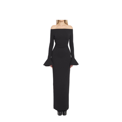 Anica Maxi Dress in Black - Image 1
