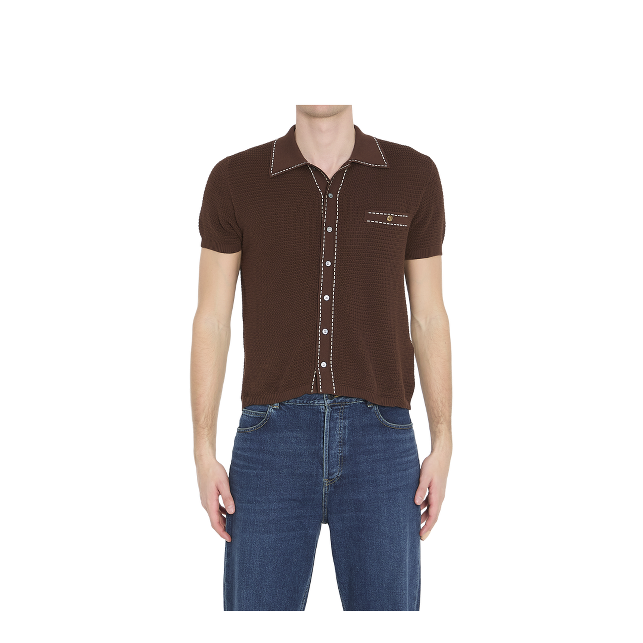 Cotton Knit Shirt - Image 1