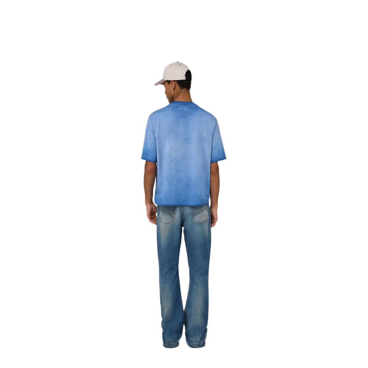 Slash Flared Distressed Jeans - Image 4