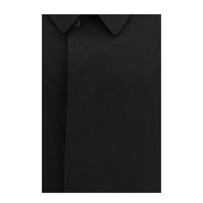 Single-breasted Coat with Long Sleeves - Image 3
