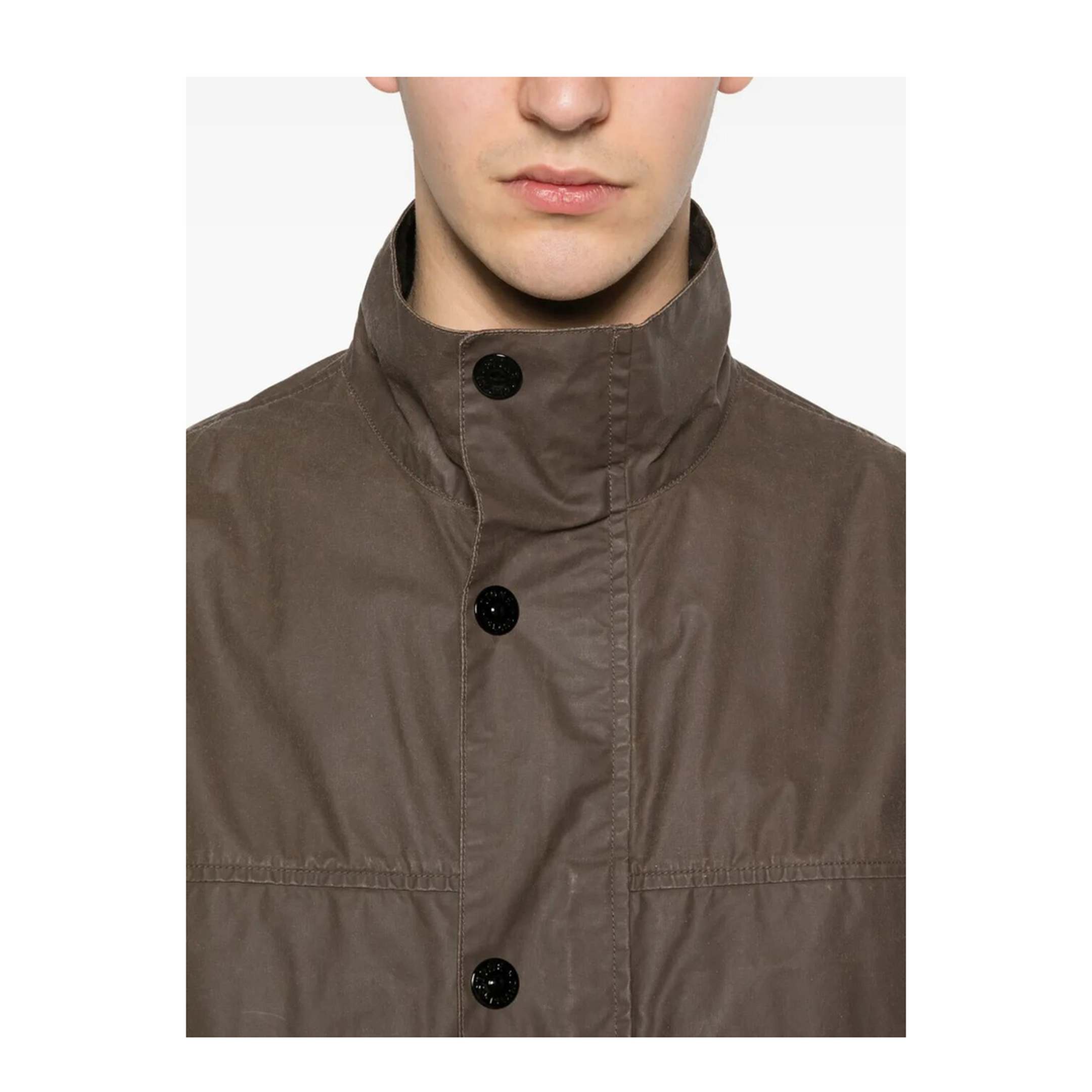 WAXED PIGMENT COTTON TELA FIELD JACKET - Image 5
