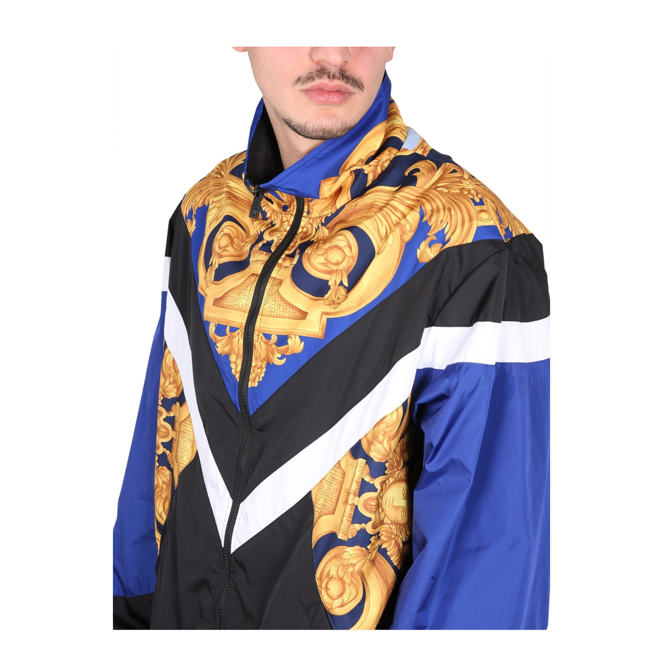 Baroque Nylon Jacket Multicolor - Image 4