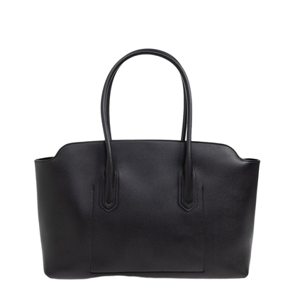 Large Leather Shopping Bag - Image 2