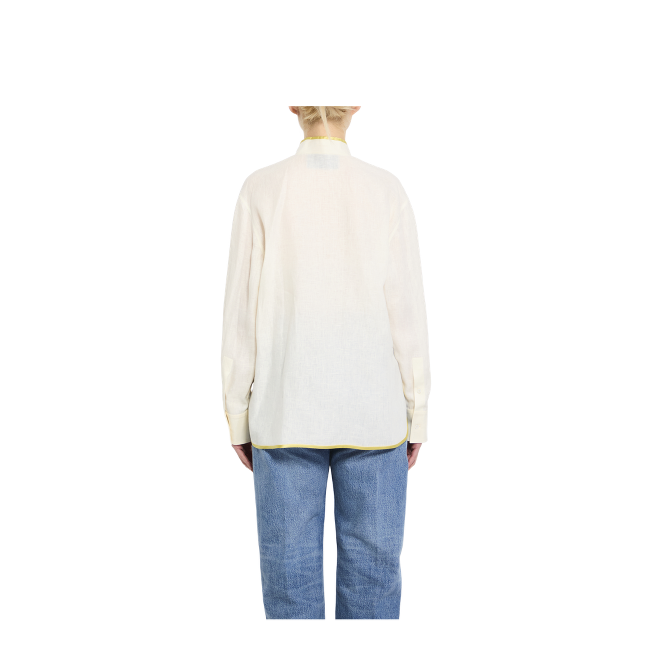 Linen Shirt with Embroidery - Image 4