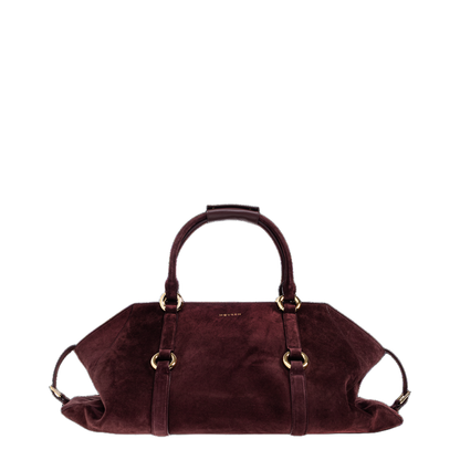 Farringdon Maxi Calf Leather Handbag - Oxblood - Image 1