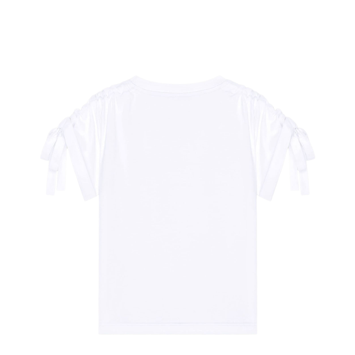 T-Shirt In Cotton With Bows - Image 2