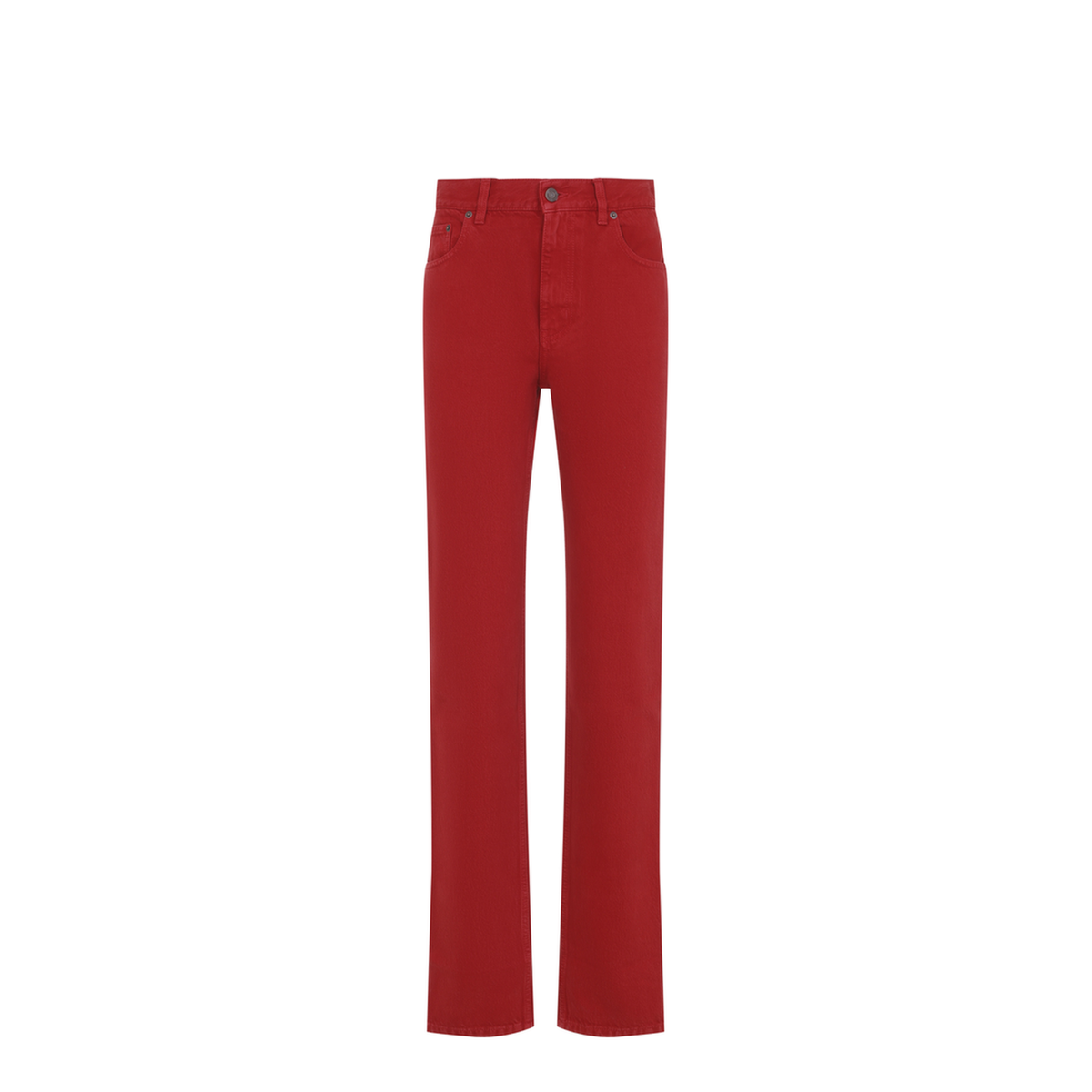 Red Denim Jeans - Image 2