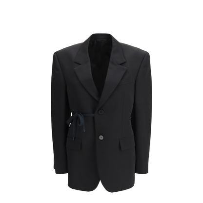 Barathea Wool Tailored Jacket - Image 1