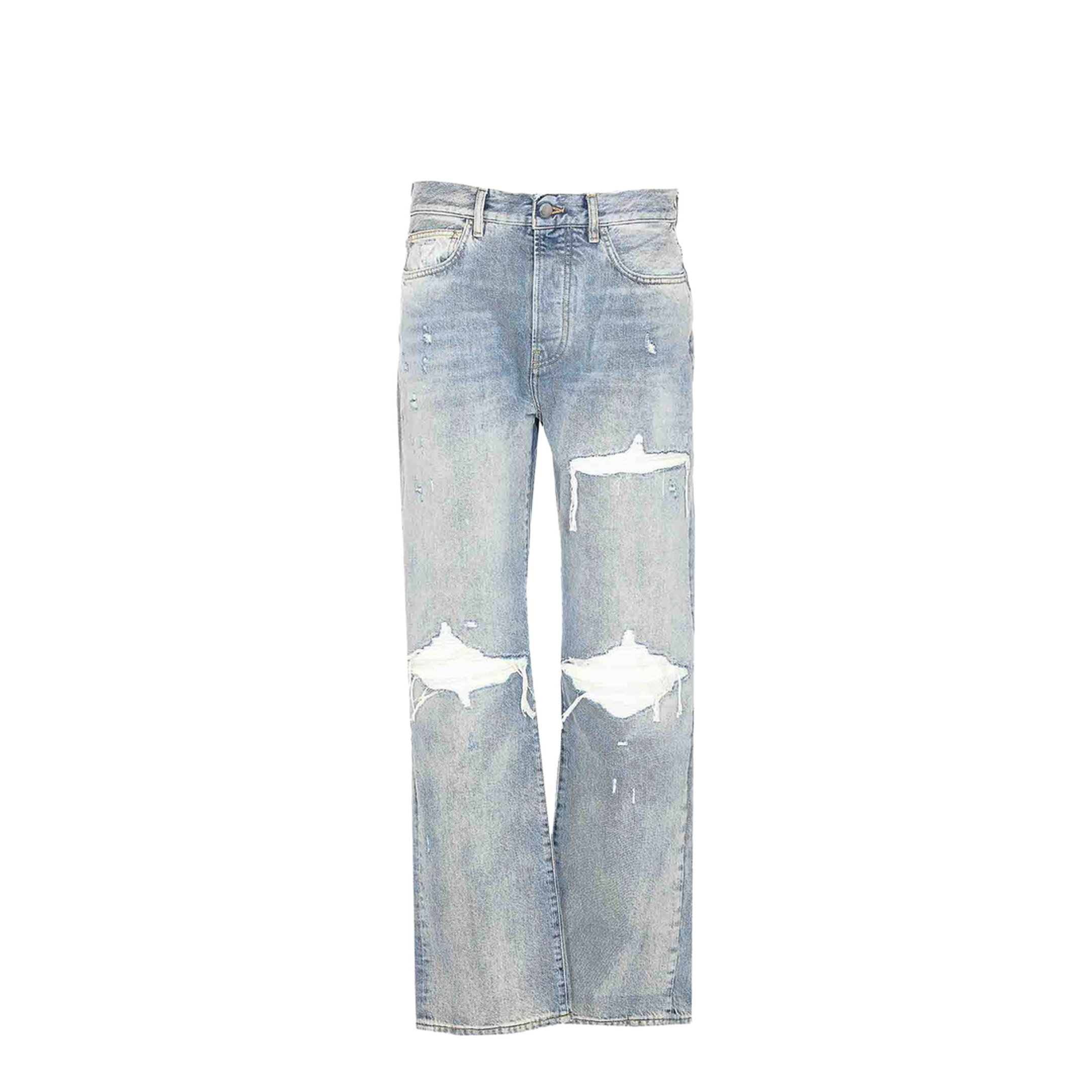 Denim Distressed Jeans - Image 5