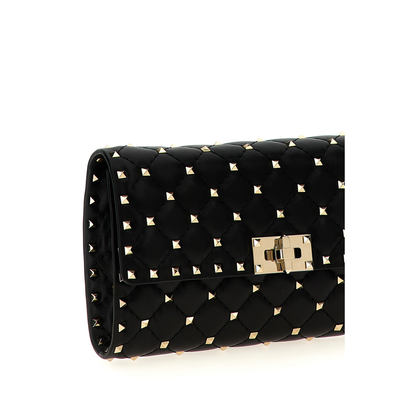 Rockstud Spike Nappa Leather Shoulder Bag - Image 3