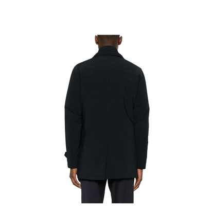 Double-Breasted Nylon Down Jacket - Image 4