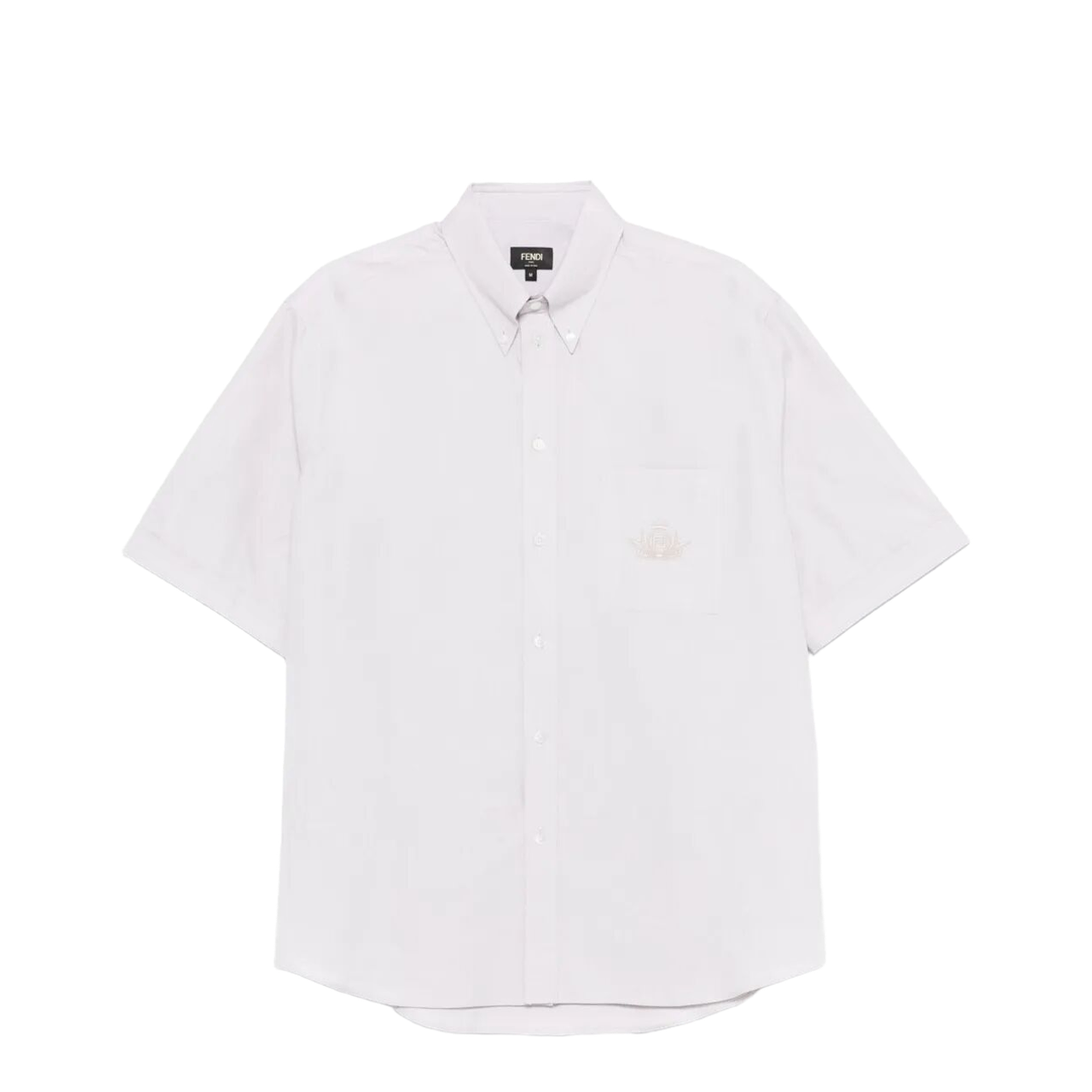 Crest Oxford Cotton Shirt - Image 1