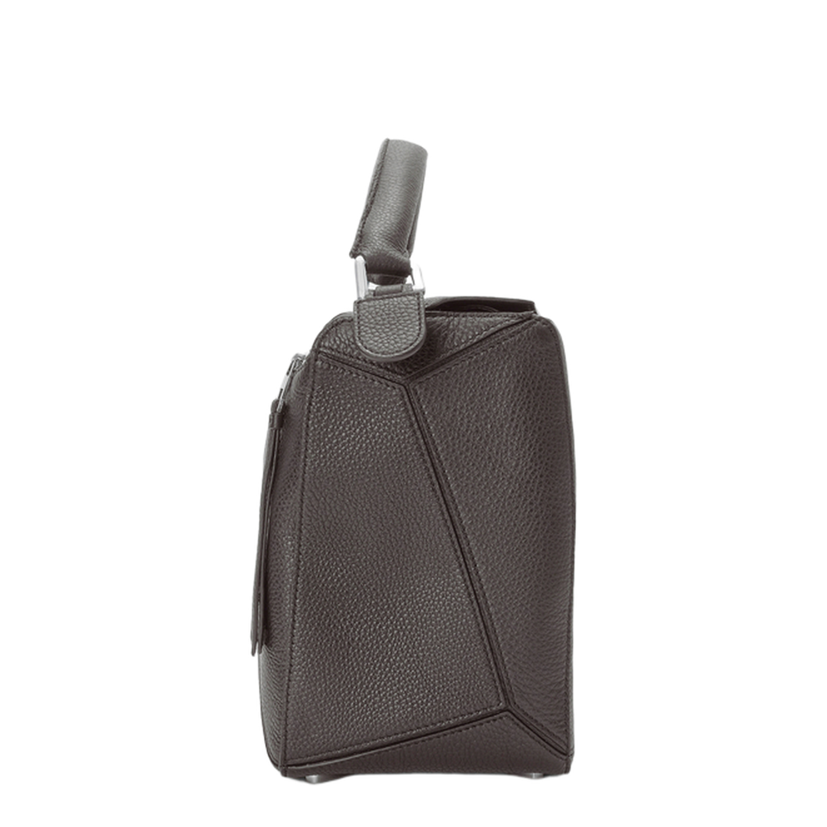 Large Puzzle Bag in Supple Grained Calfskin Brown - Image 3