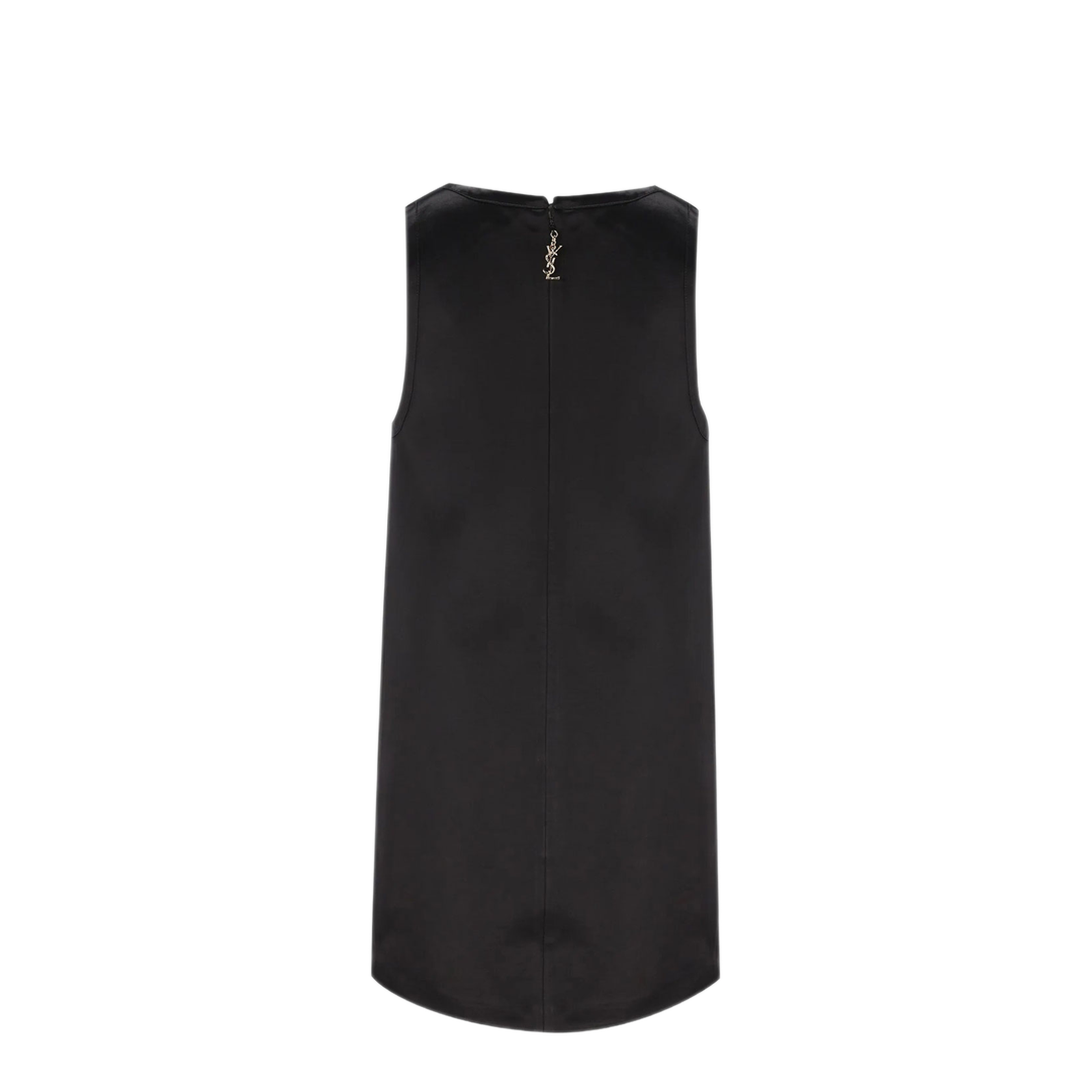 Cassandra Shift Dress in Satin - Image 2
