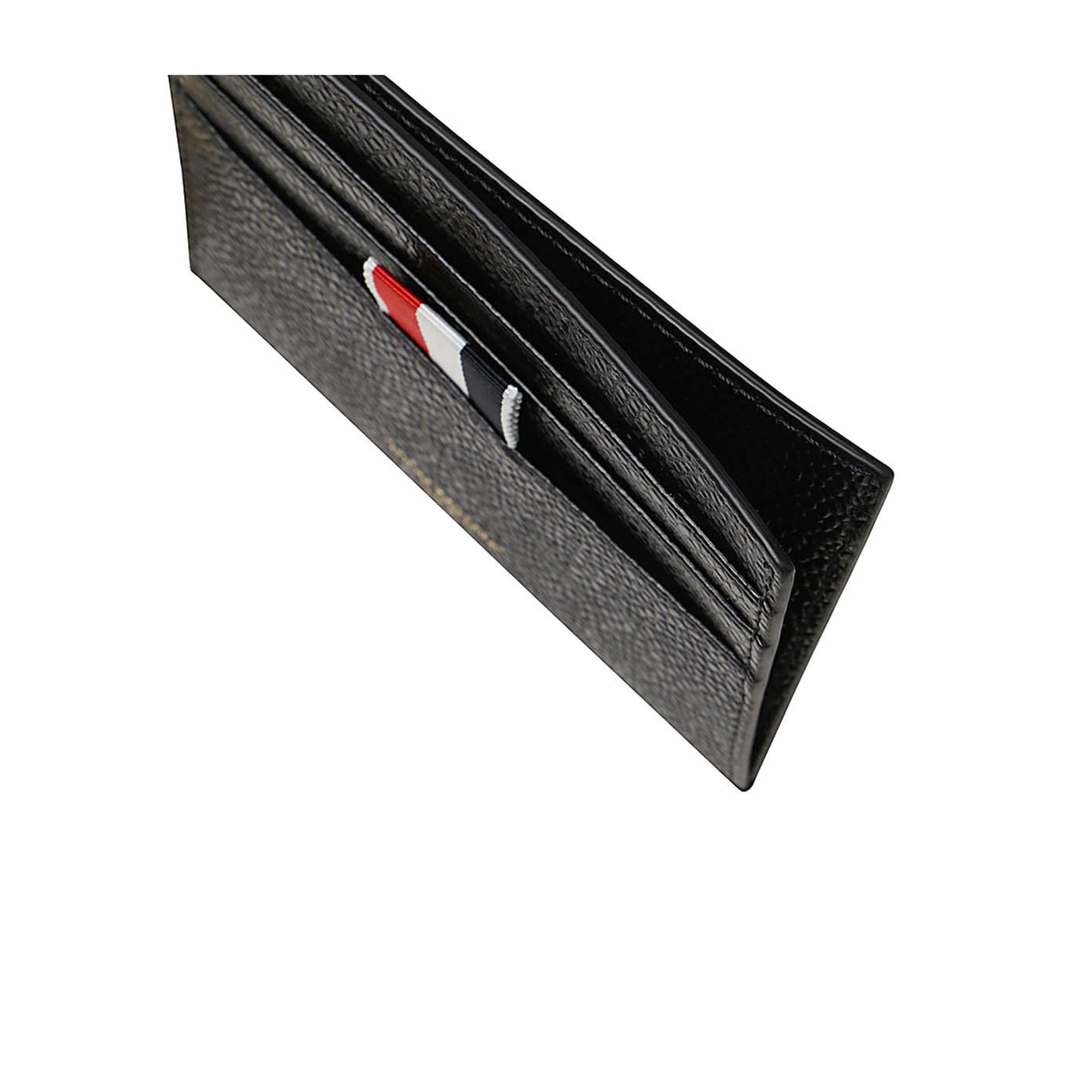 Pebble Grain Leather Single Card Holder - Image 3