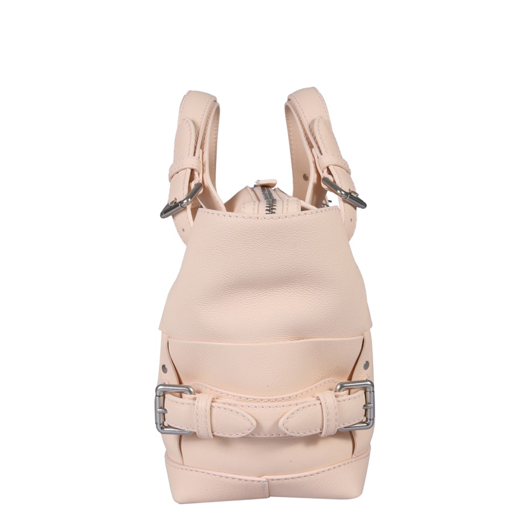 Arco Hobo Leather Handbags - Pink - Image 3