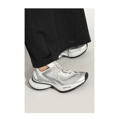 Circuit Sneaker in White/Silver - Image 4