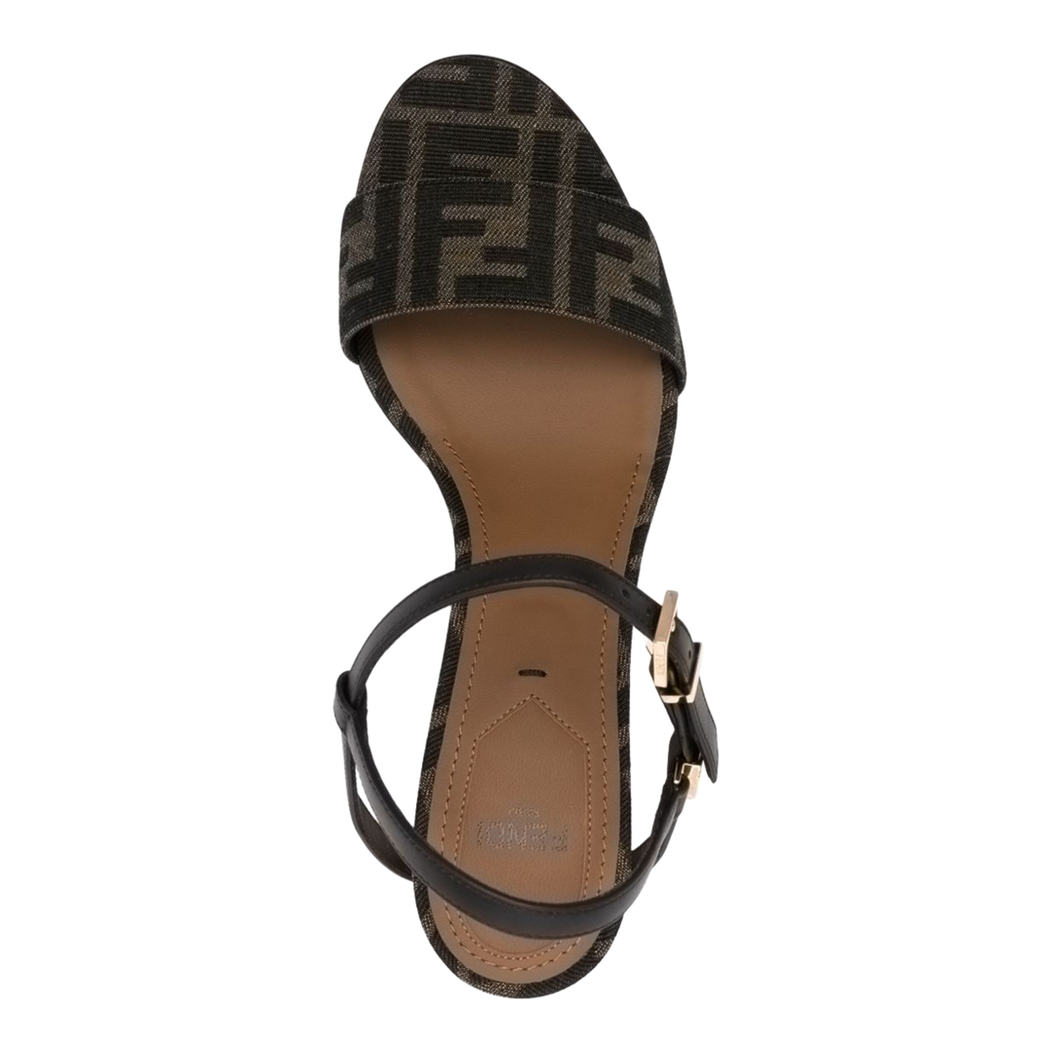 Delfina Fabric Brown - Image 2