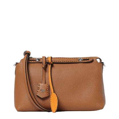 Messenger Bag Leather Brown - Image 1