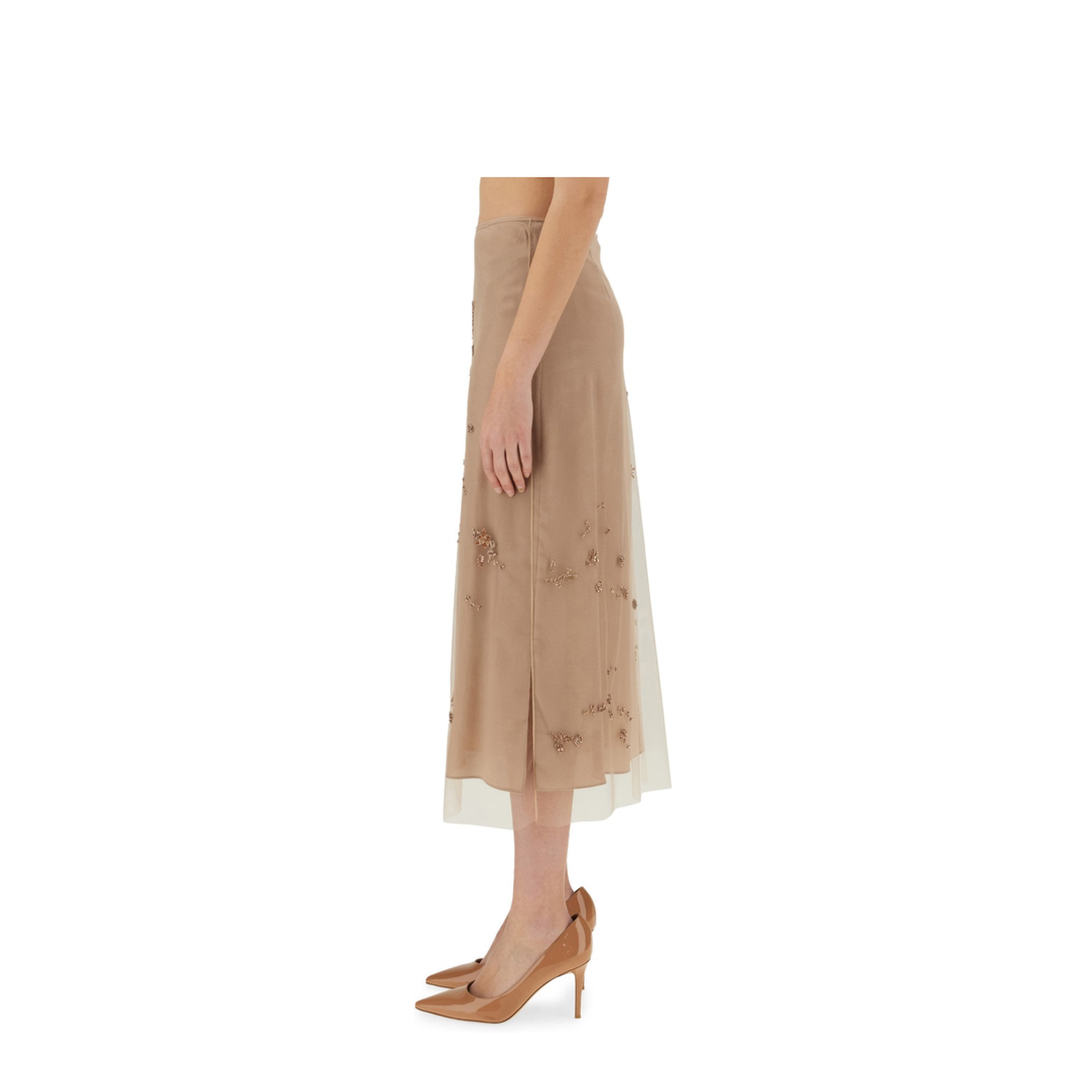 Tulle Skirt with Embroidery - Image 4