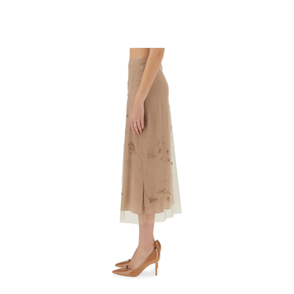 Tulle Skirt with Embroidery - Image 4