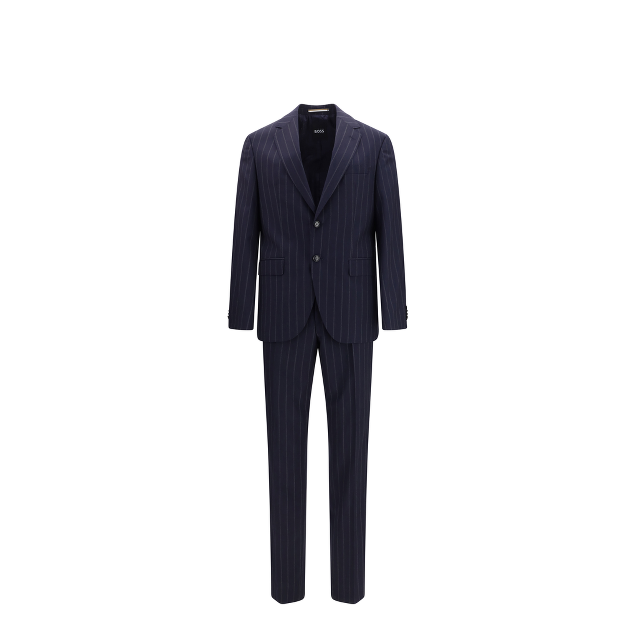 Striped Virgin Wool Suit - Image 1