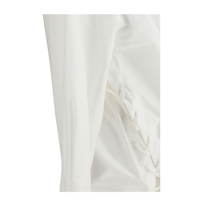 Lace-up Cotton Shirt - Image 3