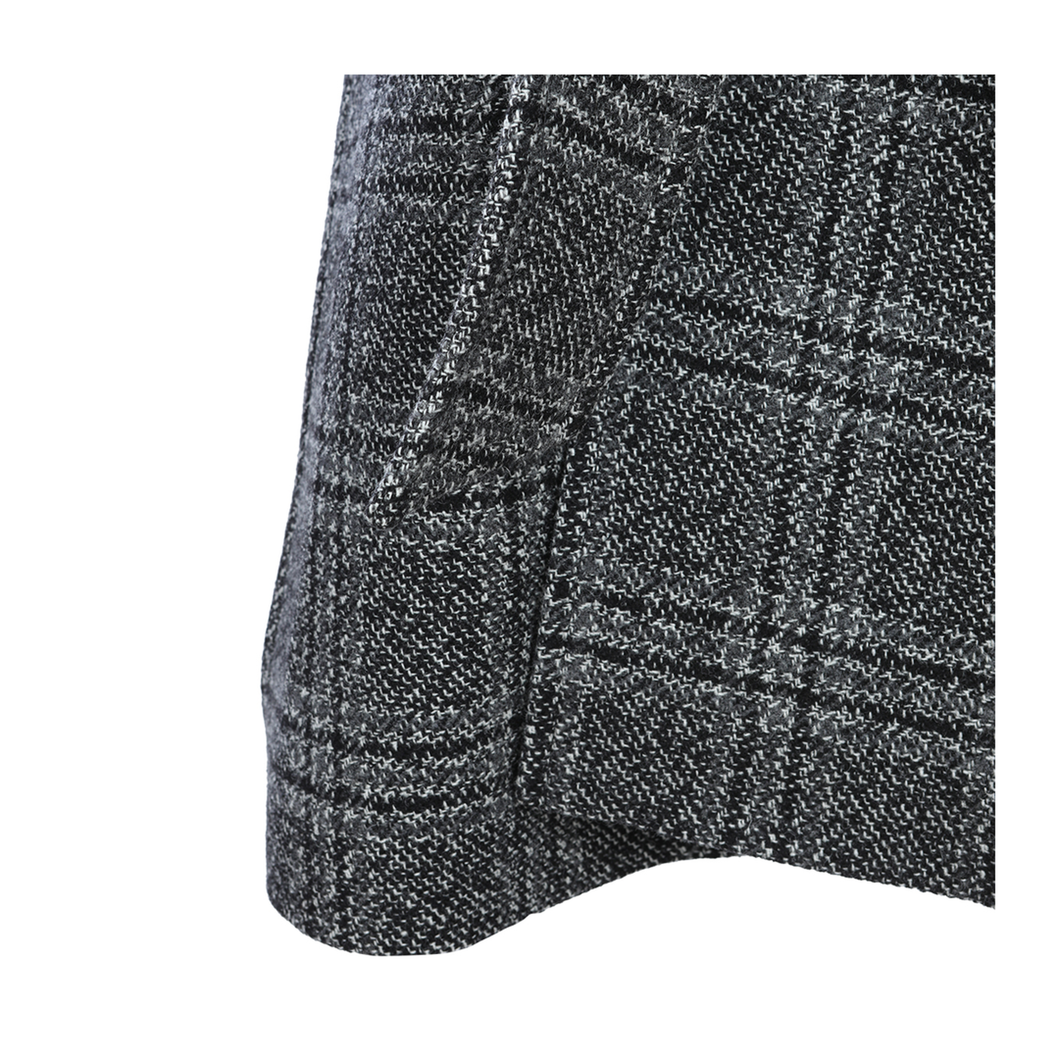 Grey One Layer Coat - Image 8