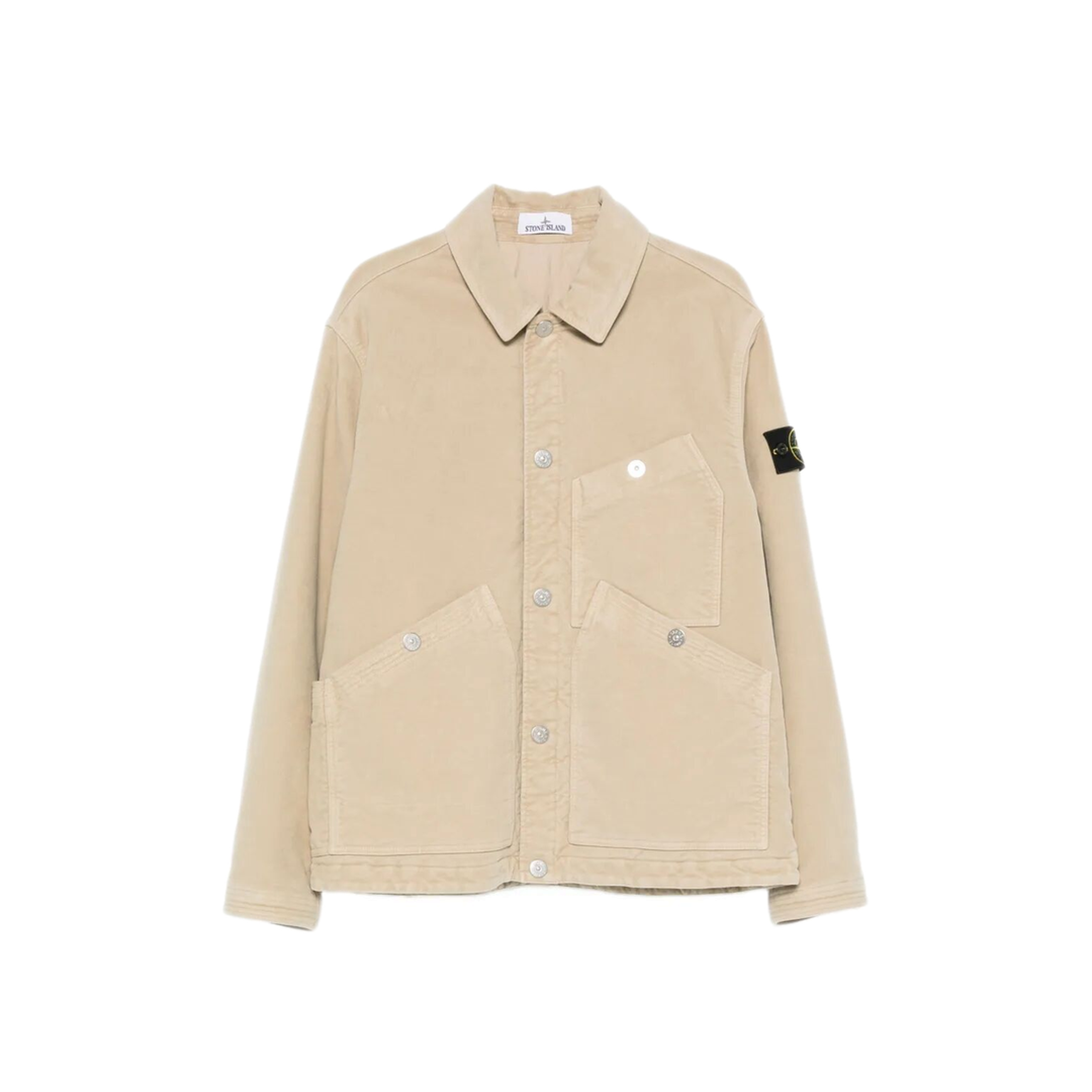 Cotton Jacket with Multiple Pockets - Image 1