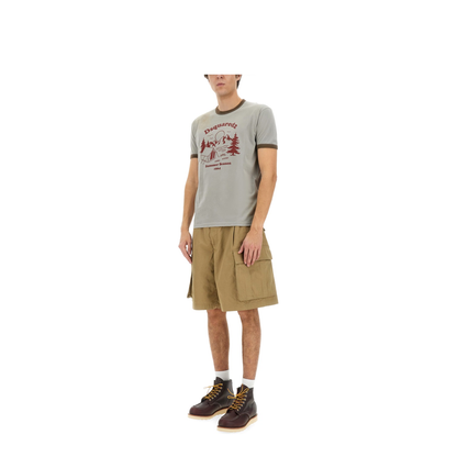 T-Shirt with Print - Image 2