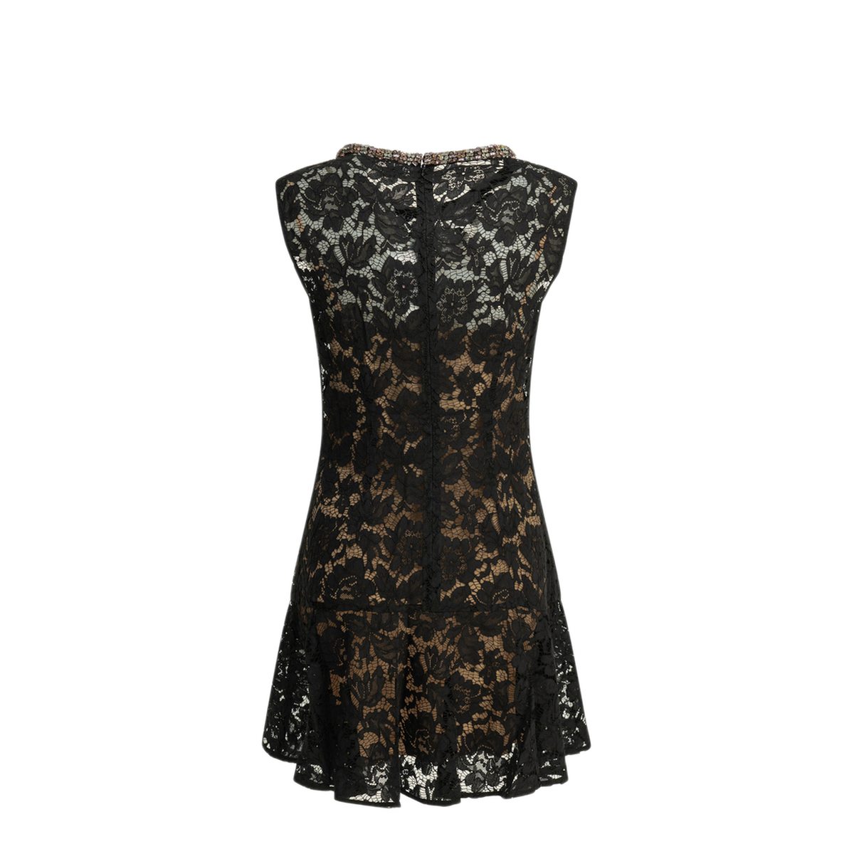 Embroidered Short Dress - Image 2