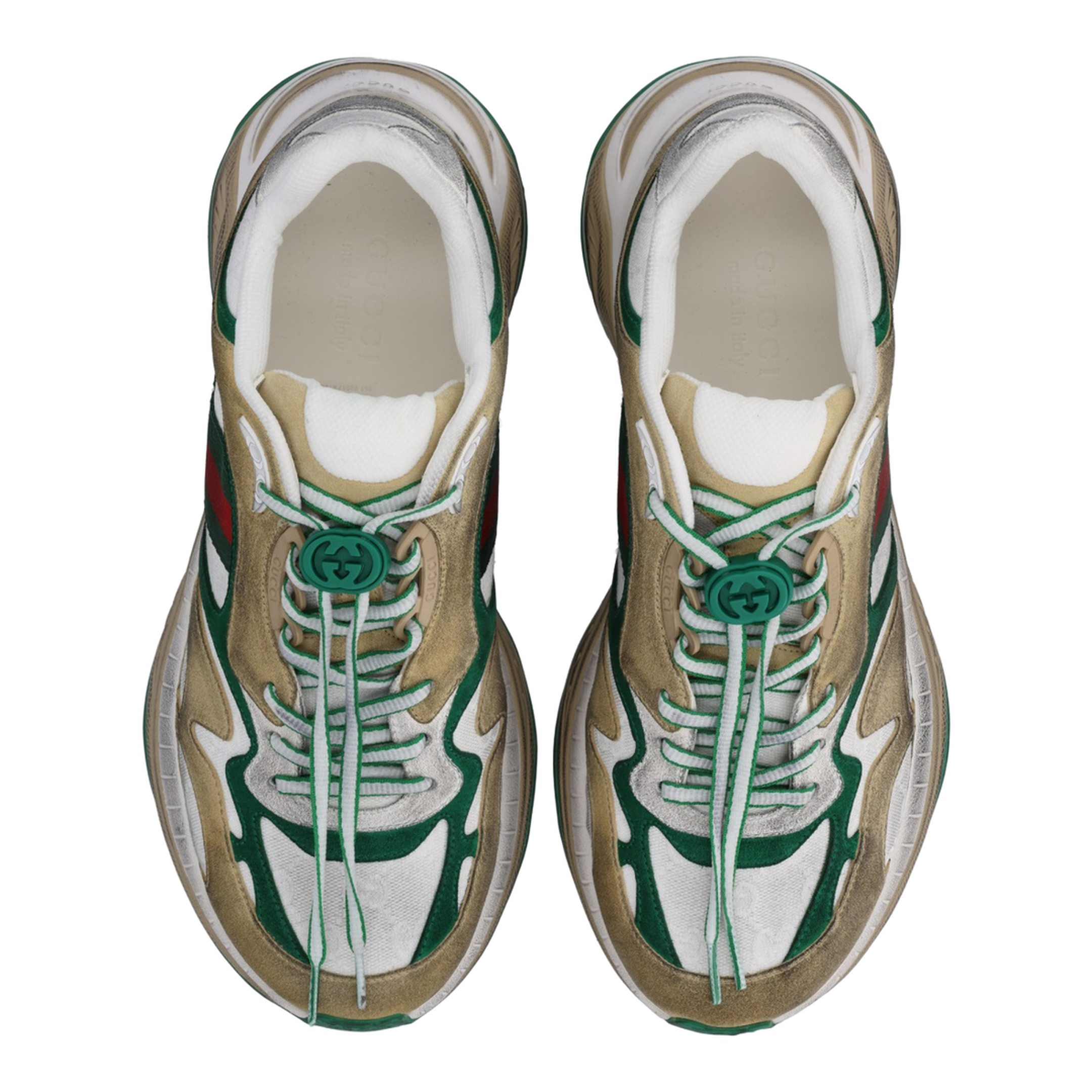 Drawstring Leather Sneakers - Image 5