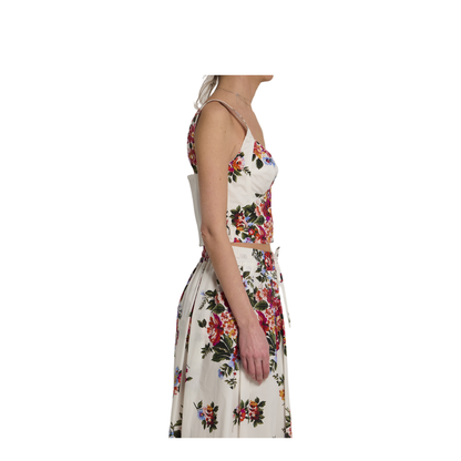 Bustier Top with Floral Print - Image 3