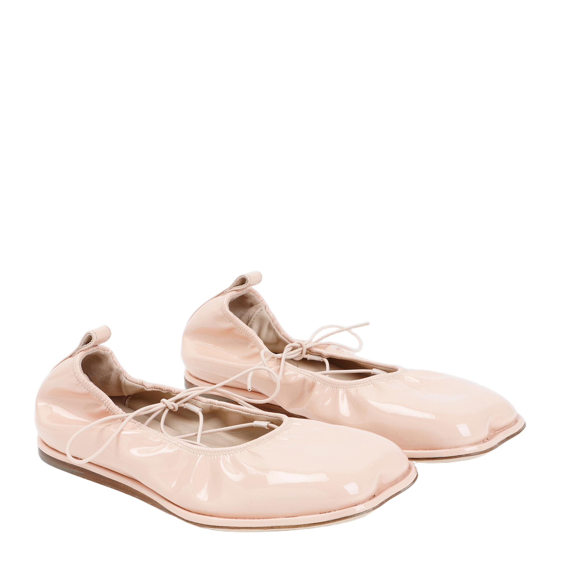 Heart Toe Lace-Up Ballerina - Image 5