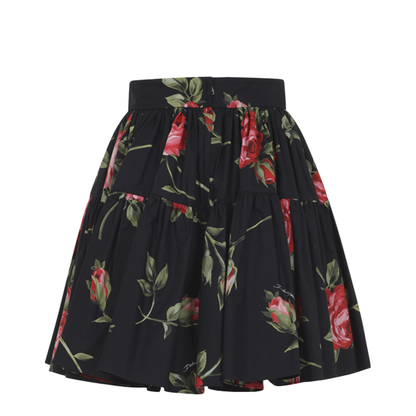 Cotton Mini Skirt - Image 4