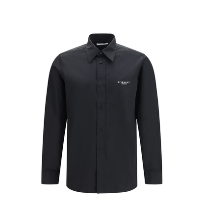 Embroidered Poplin Shirt - Image 1