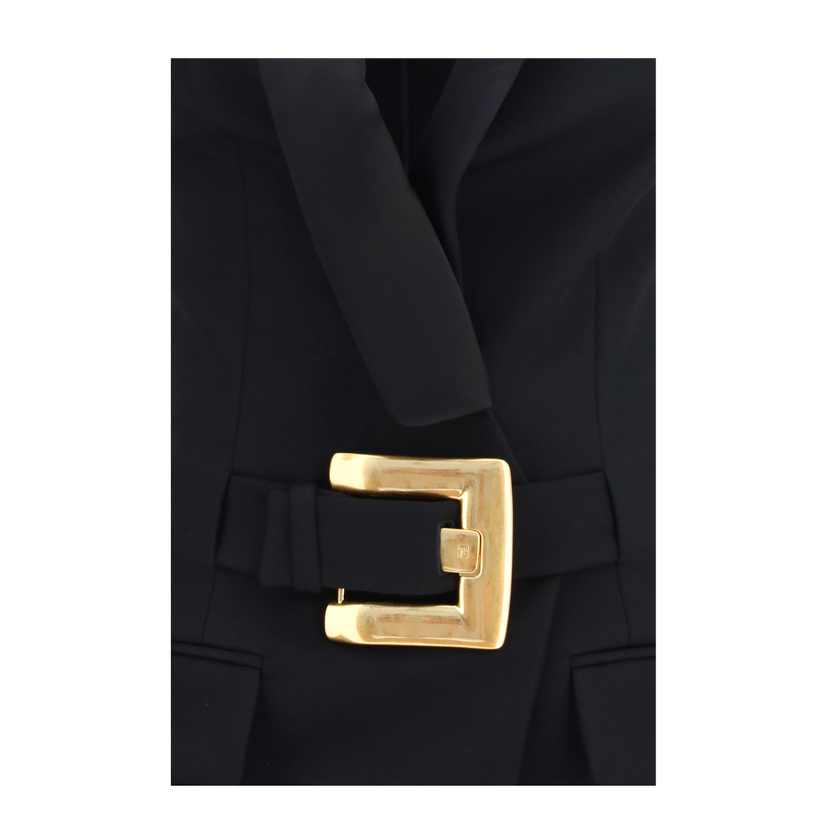 Grain De Poudre Belted Dress - Image 3