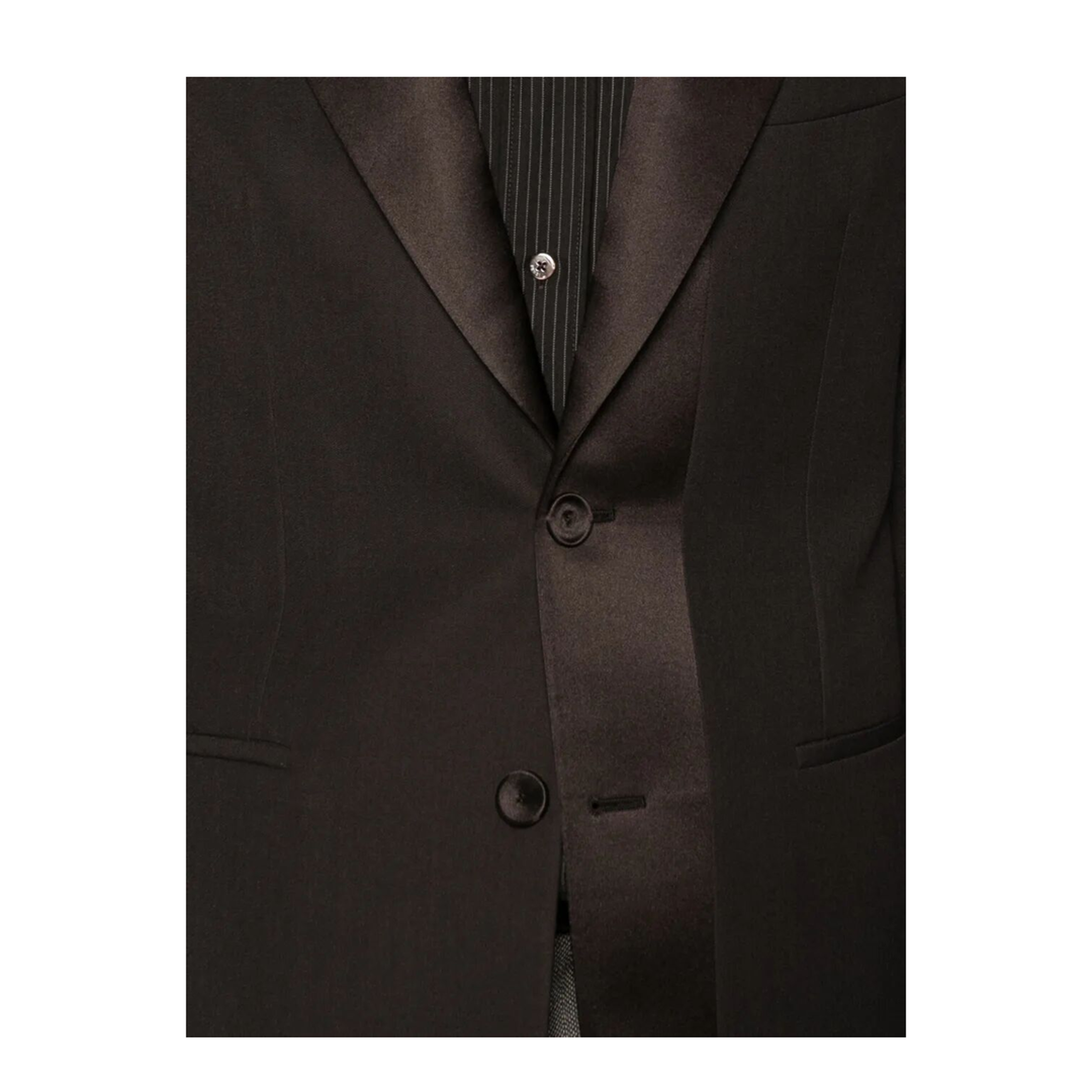 Single-Breasted Wool Crêpe Tailored Blazer - Image 5