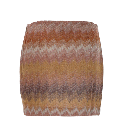 Snake Pattern Mini Skirt - Image 2