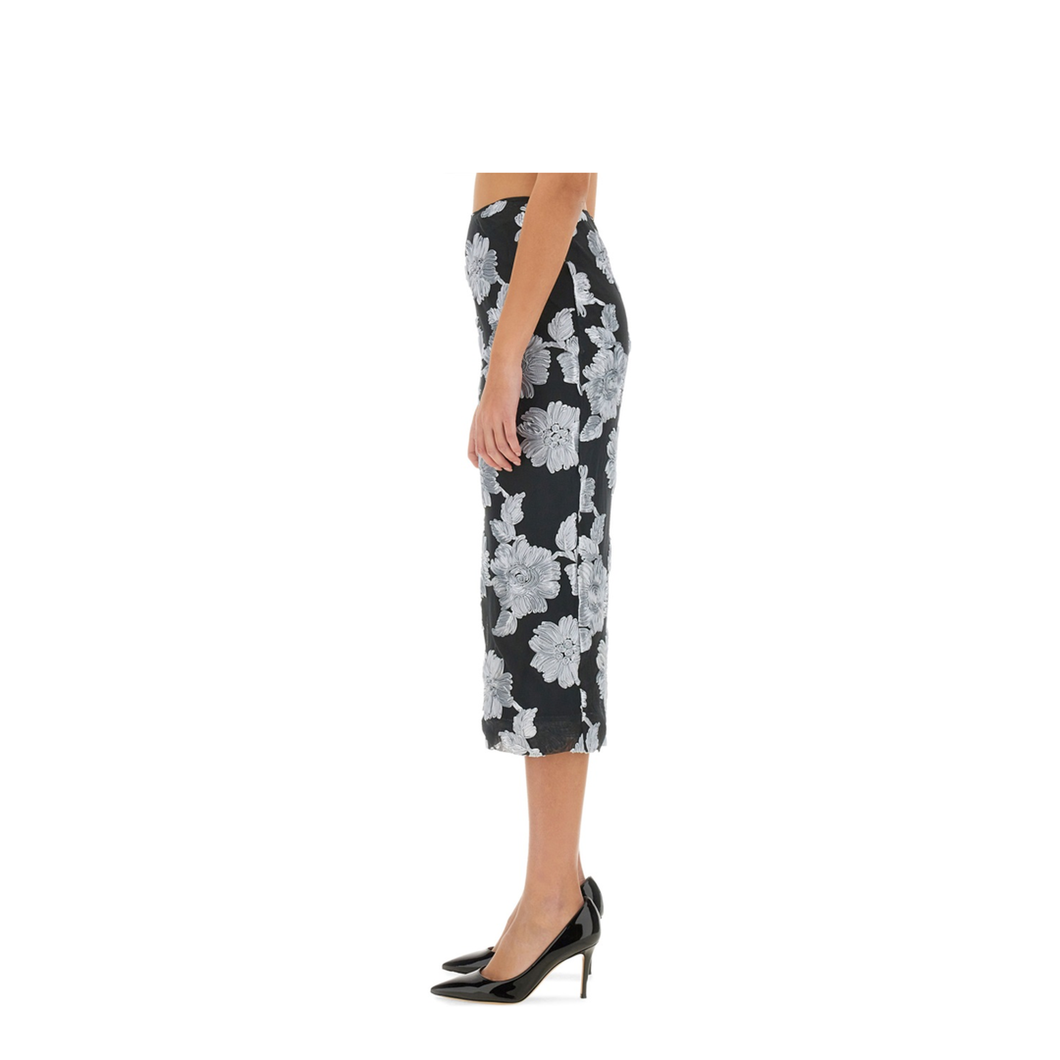 Floral Pencil Skirt - Image 4
