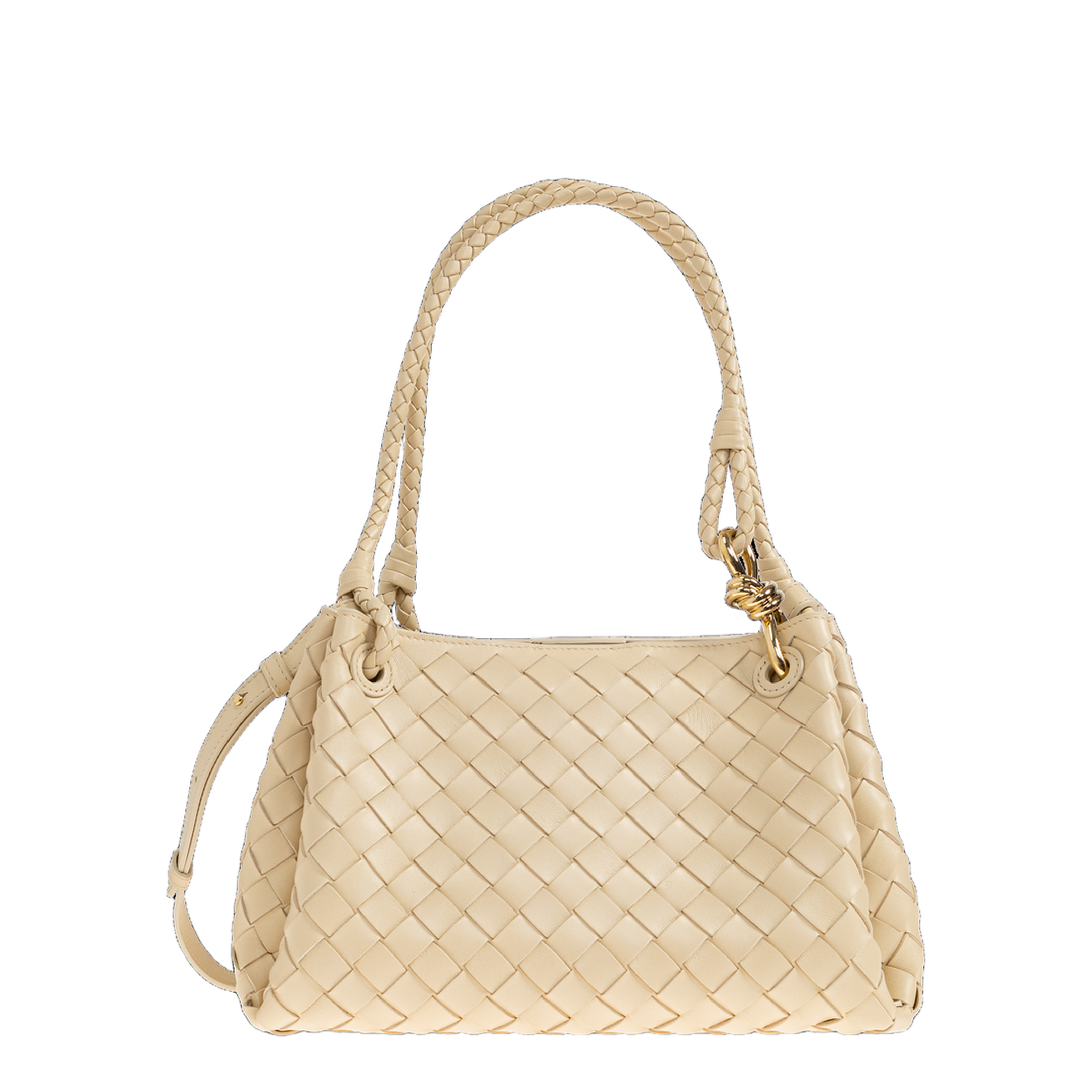Parachute Medium Leather Handbag - Tufo - Image 1