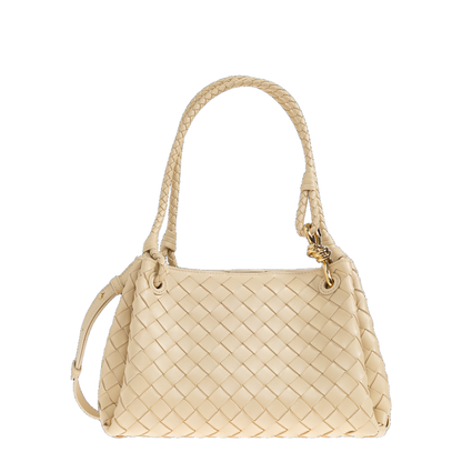 Parachute Medium Leather Handbag - Tufo - Image 1
