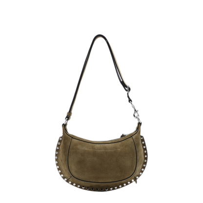 Medium Small Suede Calfskin Baguette Bag - Marrone - Image 6