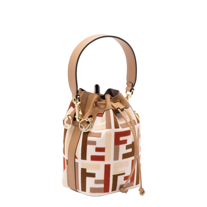 Mon Tresor Canvas Bucket Bags - Multicolour - Image 4