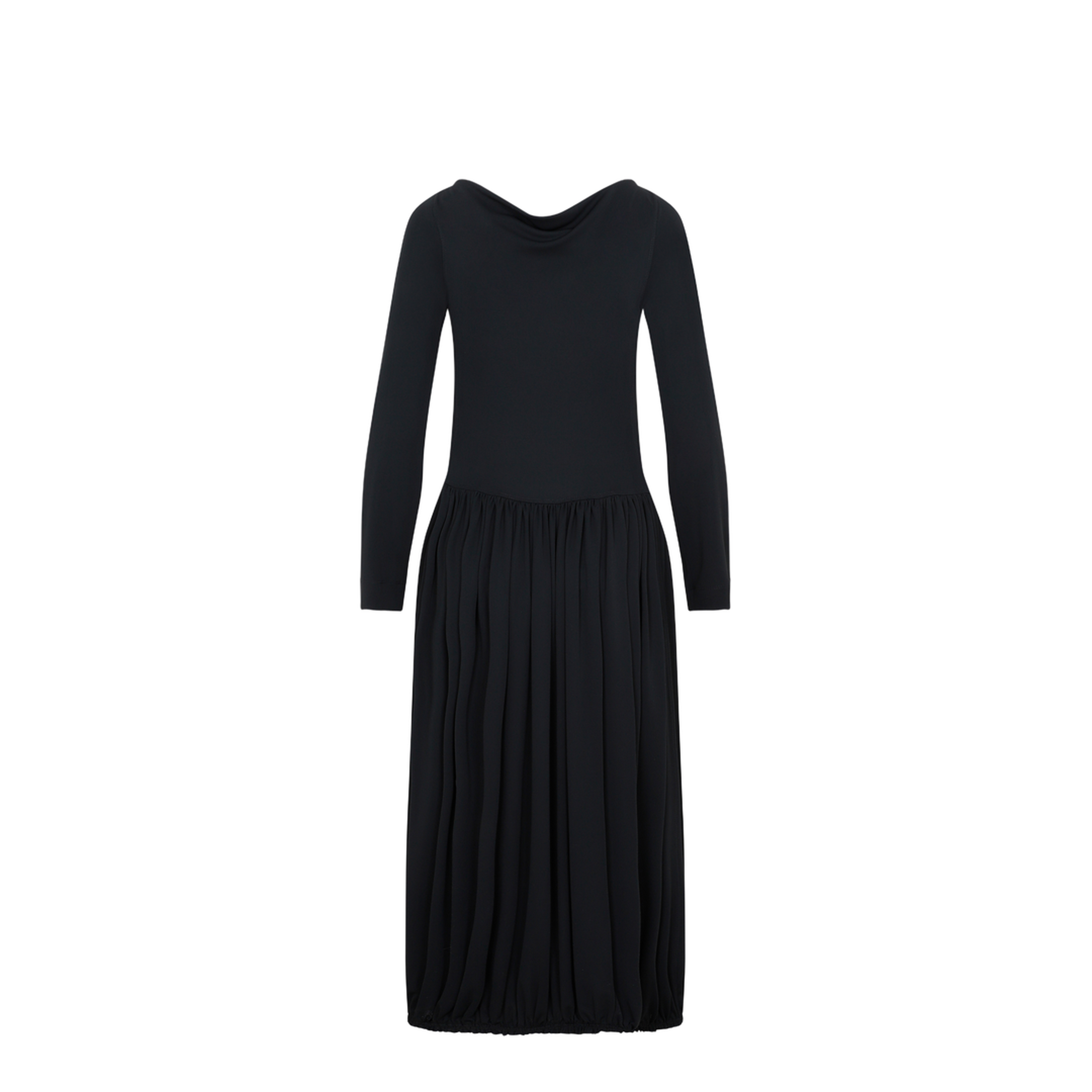 Drape Midi Dress - Image 4